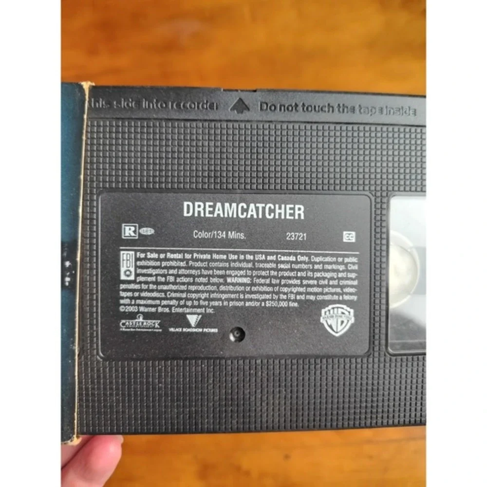 Dreamcatcher‎ (VHS, 2003, ) Stephen King Horror  Morgan Freeman  Fast Shipping